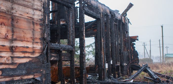 fire damage restoration